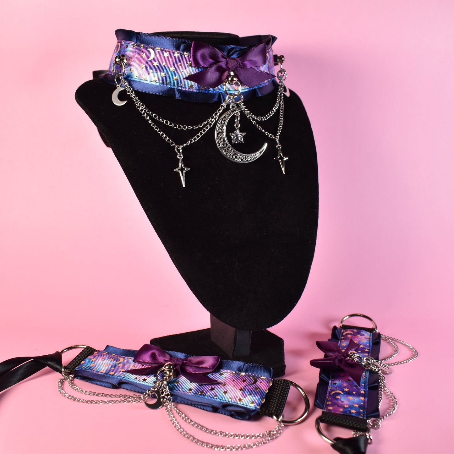 Galaxy Set (2.0) collar + cuffs
