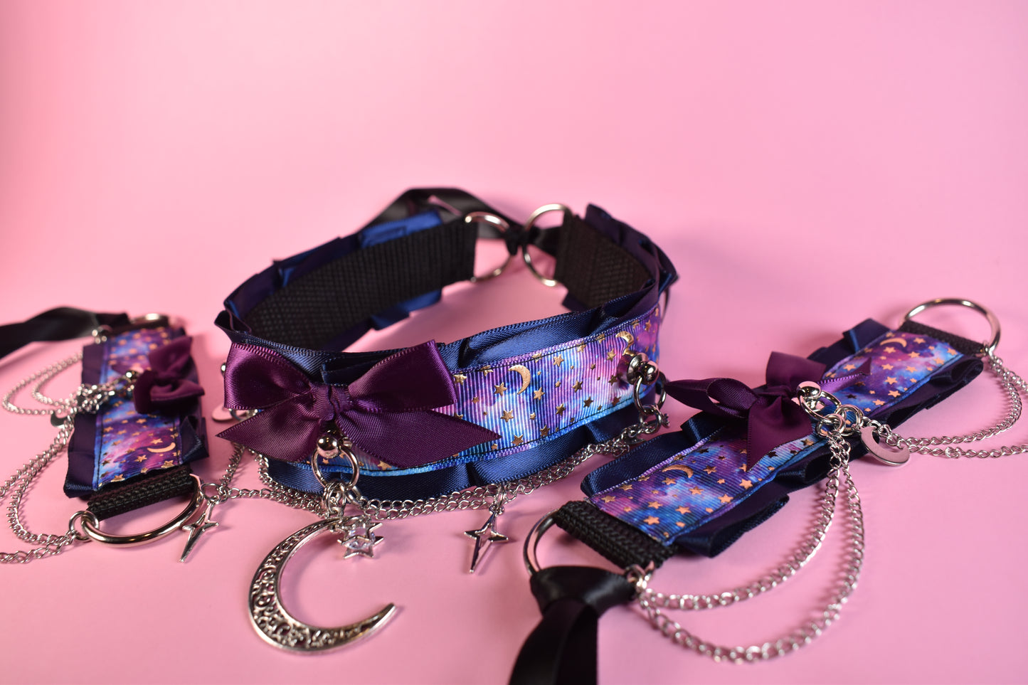 Galaxy Set (2.0) collar + cuffs