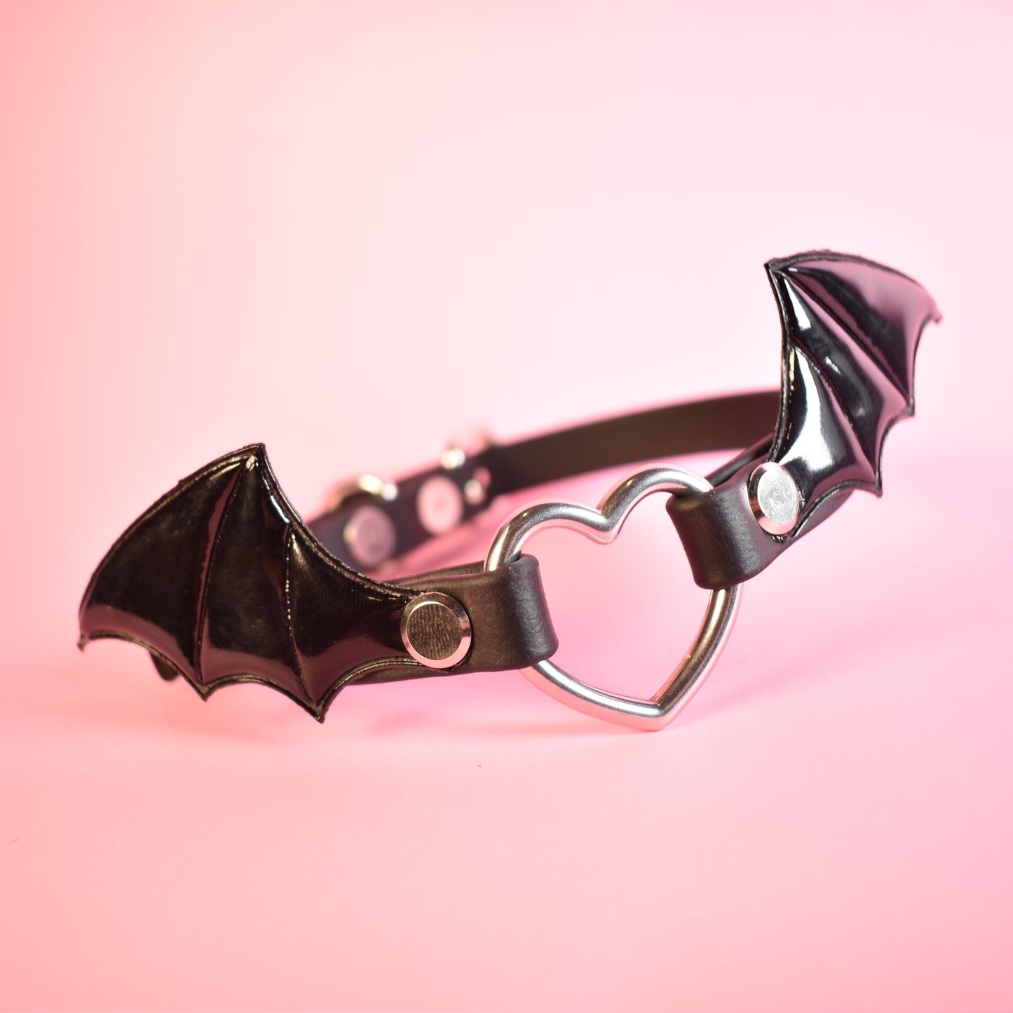 Biothane Simple Bat Heart Choker