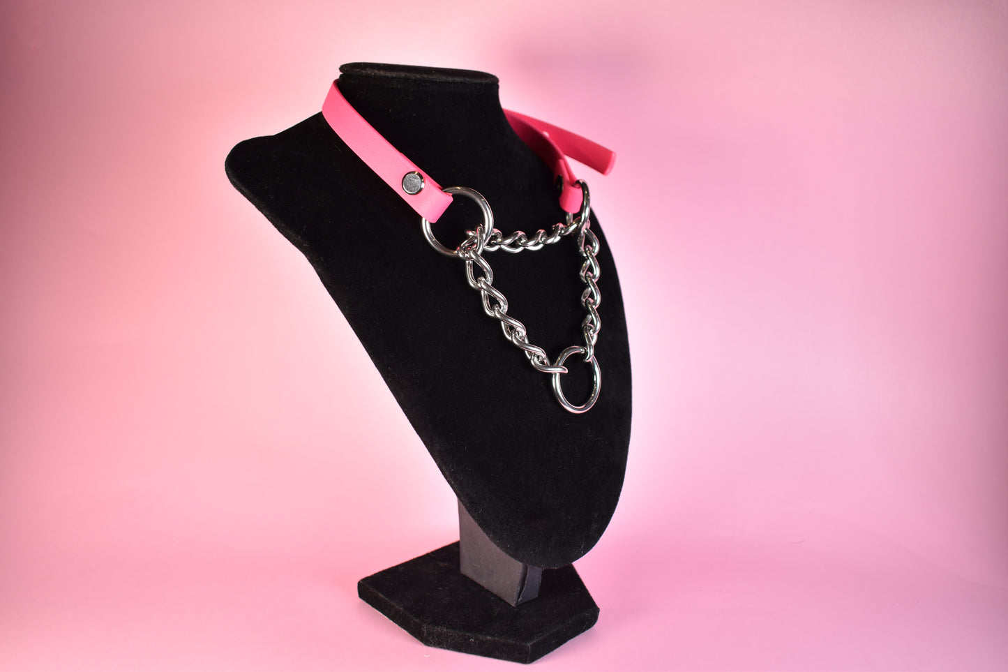 Hot Pink Biothane Martingale 1/2 Inch