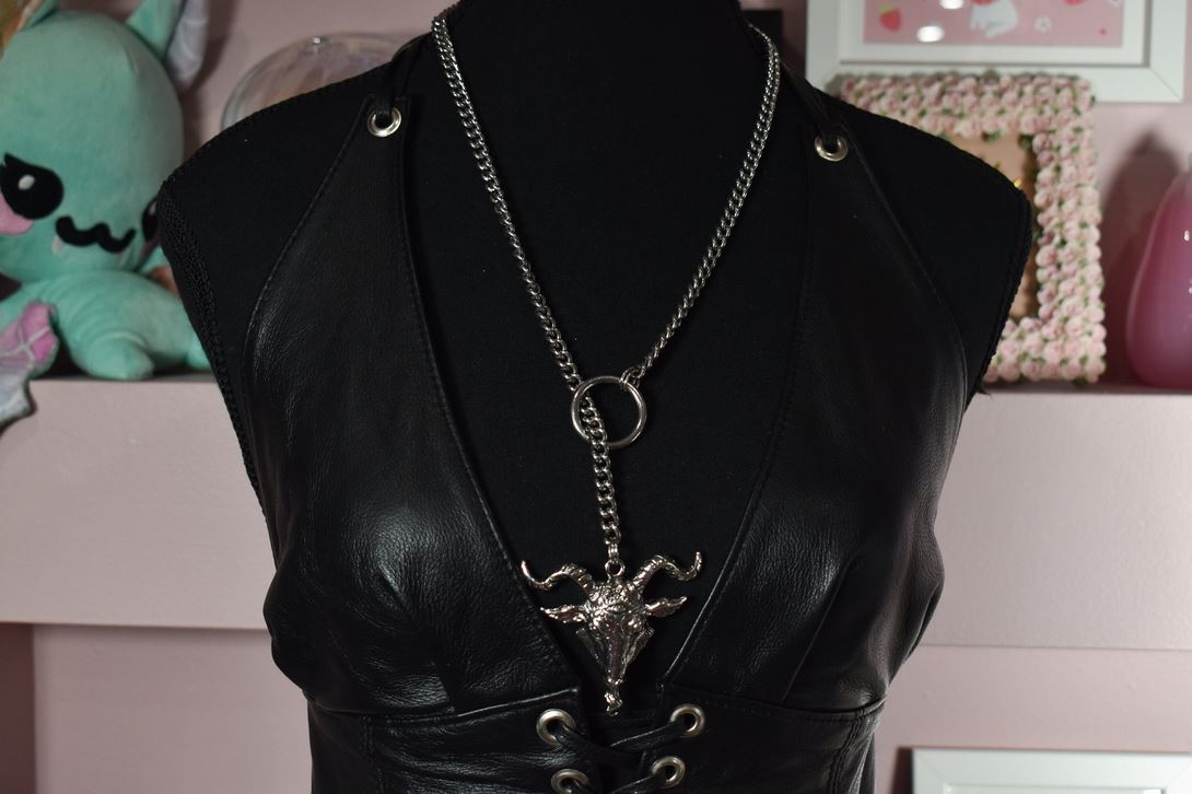 Baphomet slip chain ( limited edition )