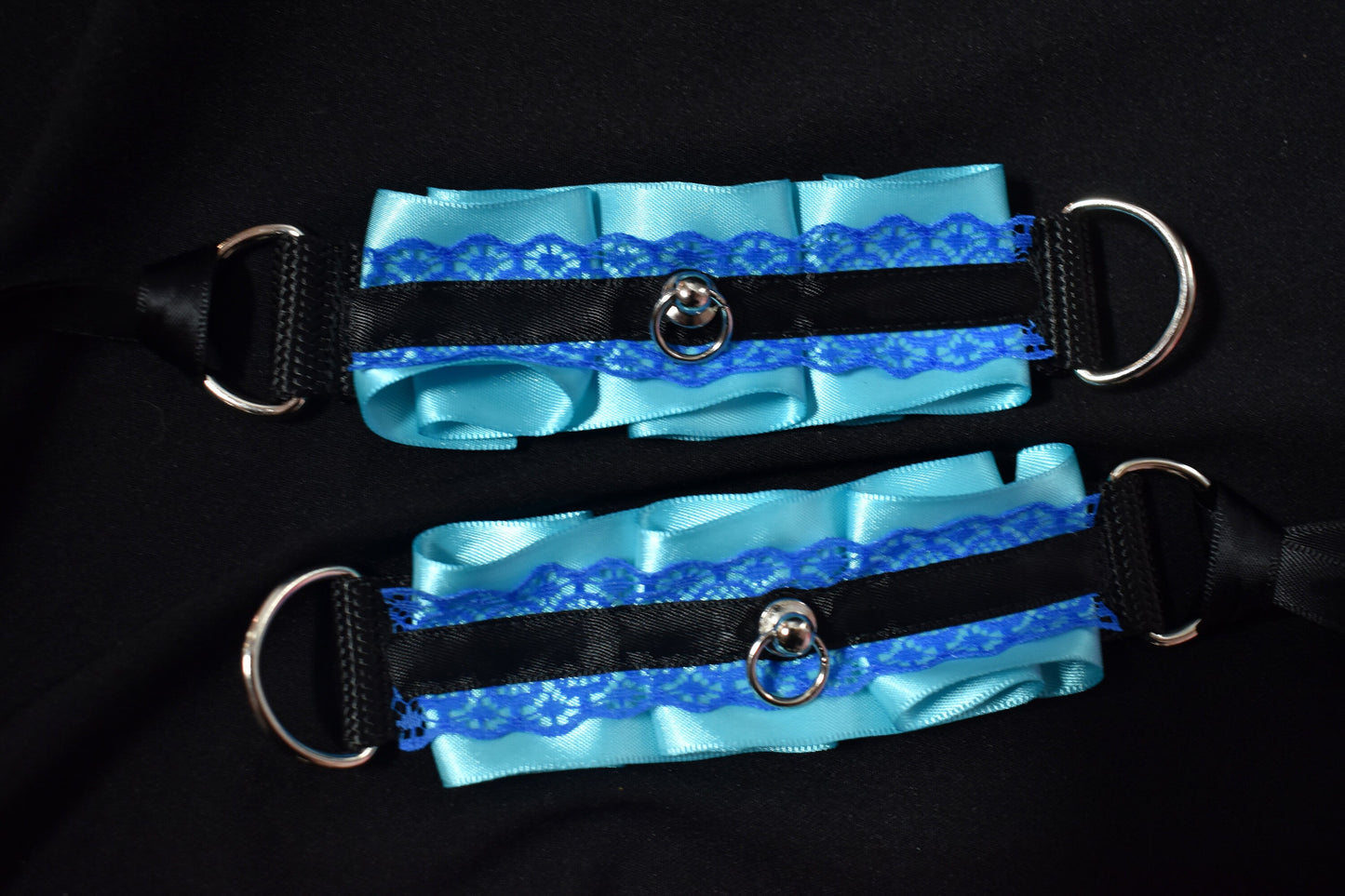Blue Kitten Cuffs