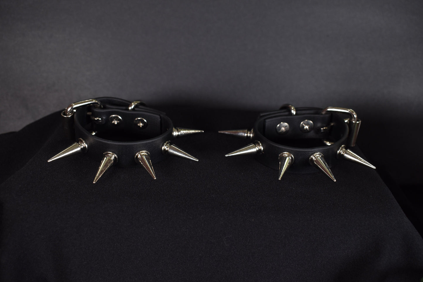 Biothane Spiked Cuffs