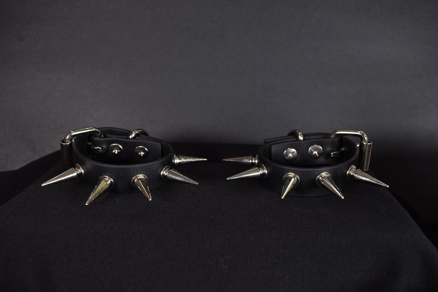 Biothane Spiked Cuffs