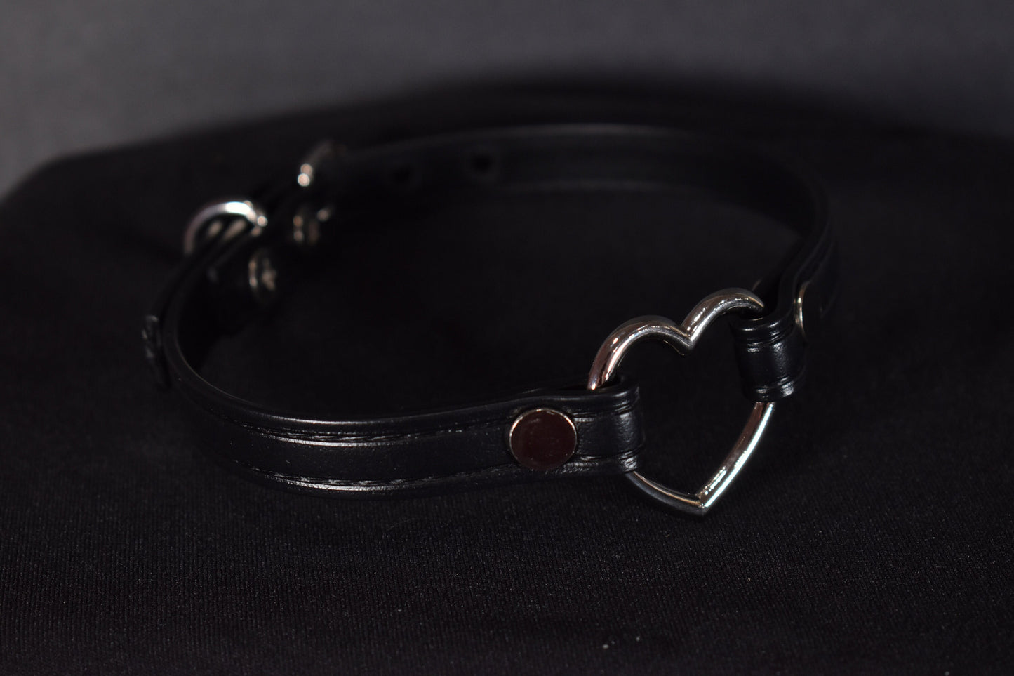 Biothane Black Heart Choker