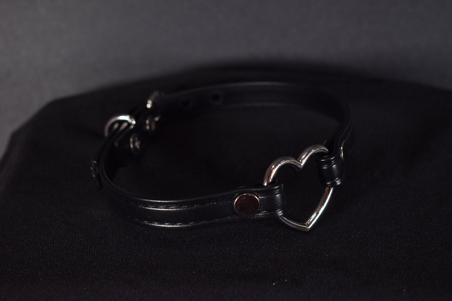 Biothane Black Heart Choker
