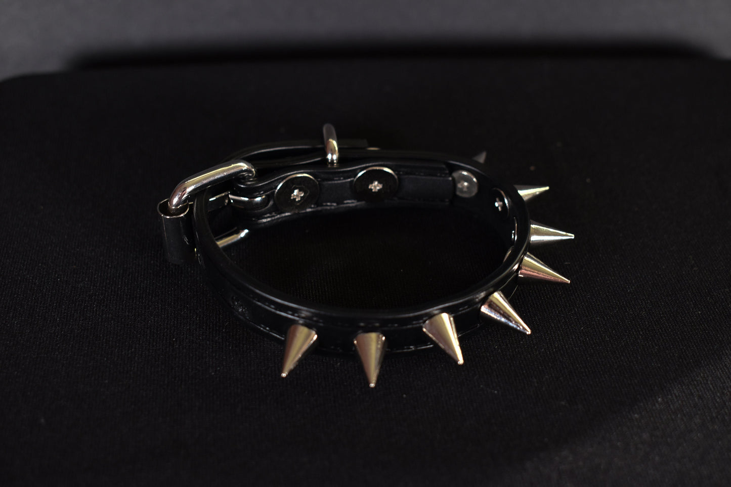 Biothane Short Spiked Cuffs