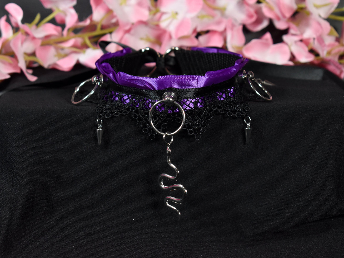 Purple Snake Fancy Choker