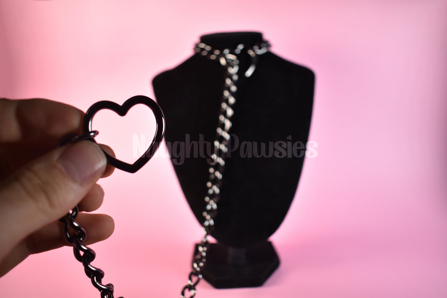 Thick Stainless Steel Slip Chain / Gunmetal