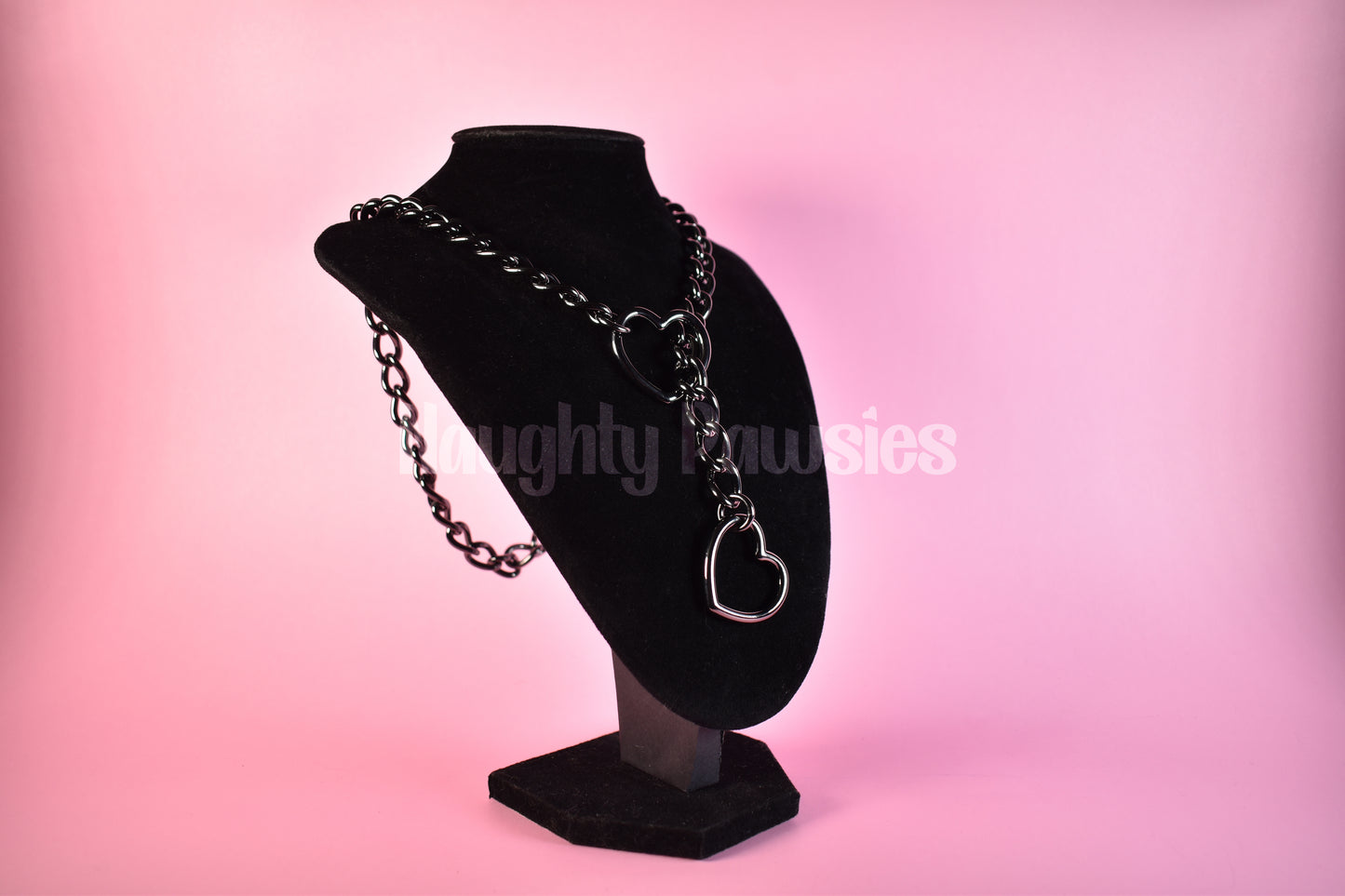 Thick Stainless Steel Slip Chain / Gunmetal