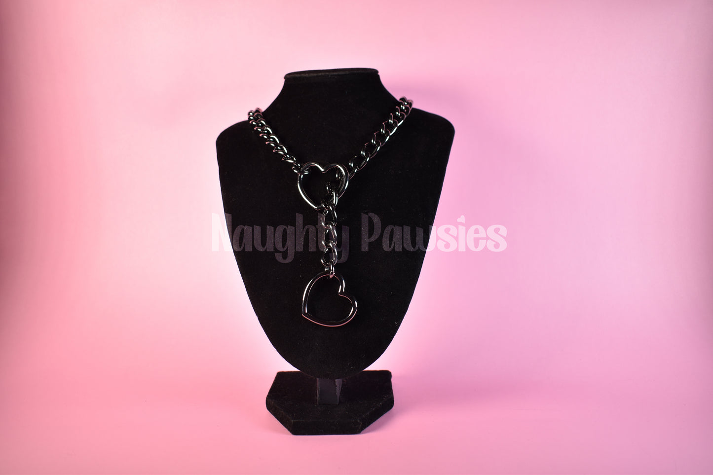 Thick Stainless Steel Slip Chain / Gunmetal