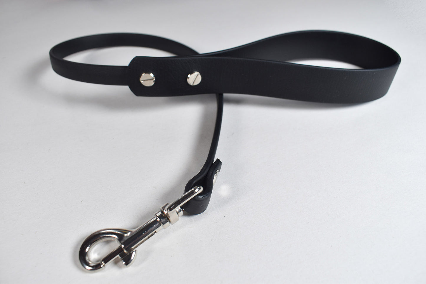 Black Biothane Leash
