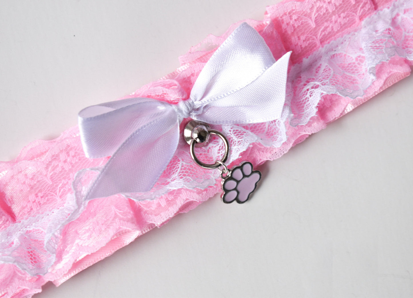 Pink Paw Choker
