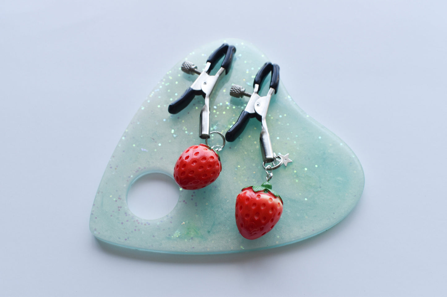 Strawberry Nipple Clamps