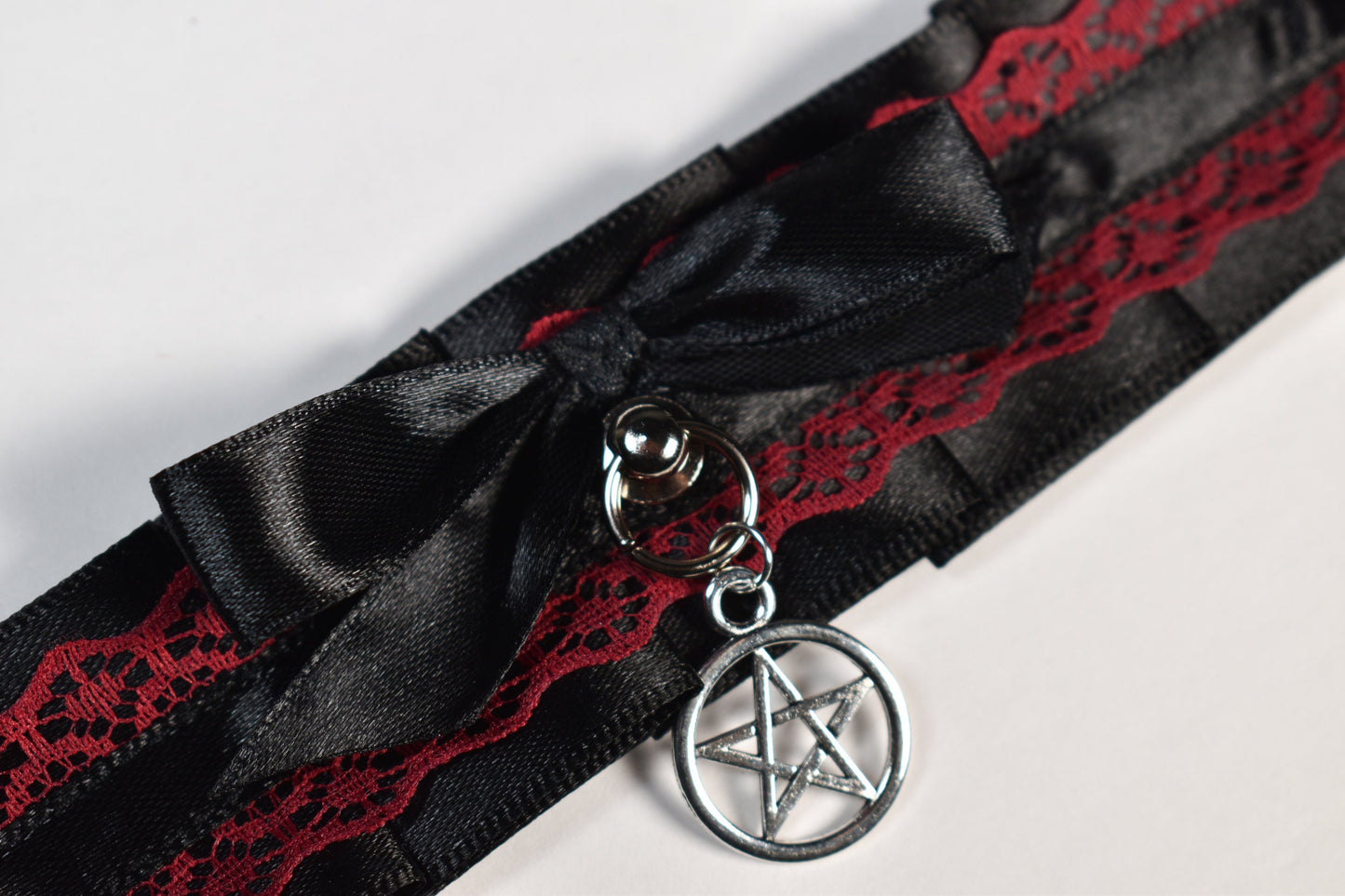Red Goth Choker