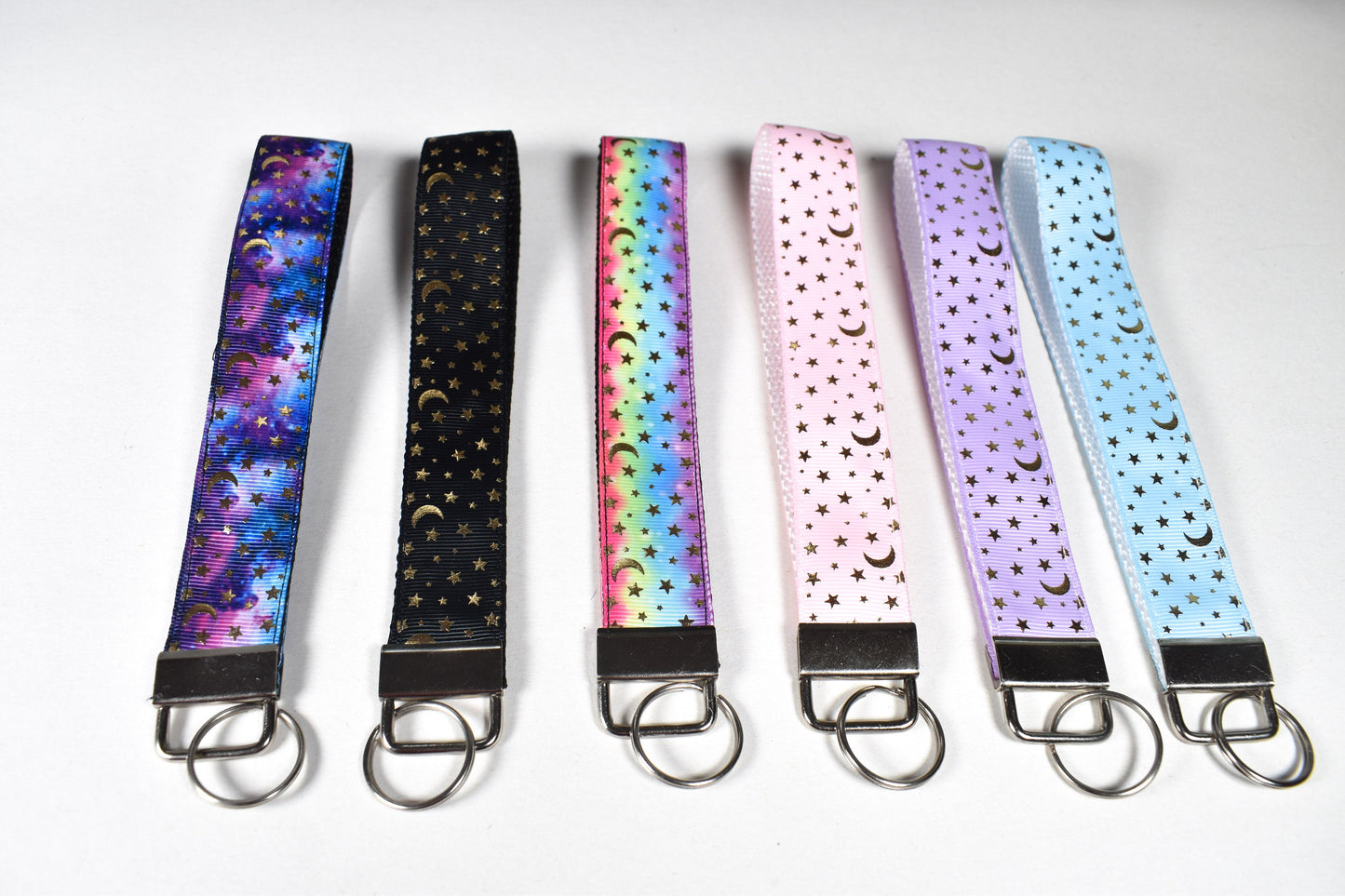 Galaxy Sky Keychains / Wrist Key Chain