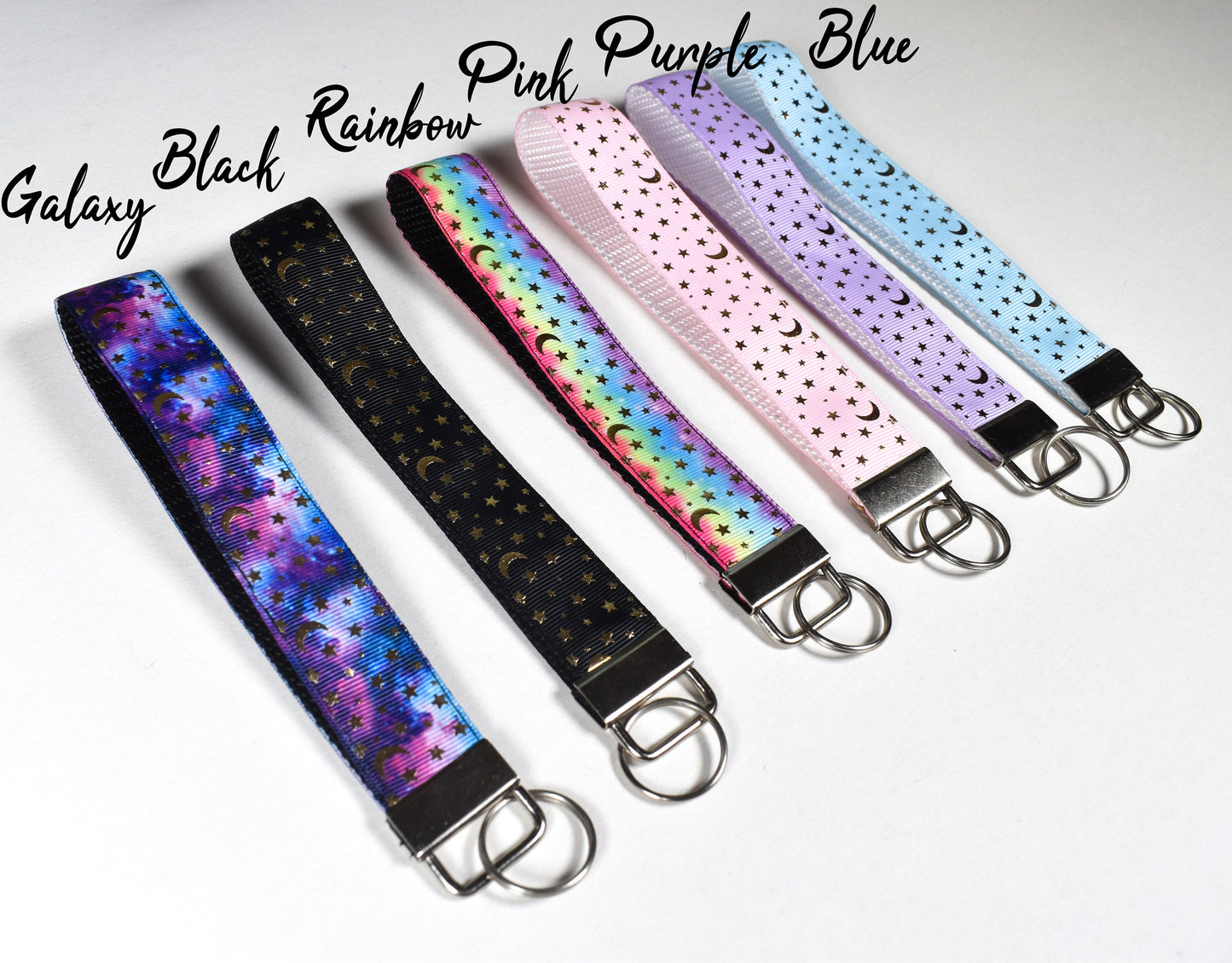 Galaxy Sky Keychains / Wrist Key Chain