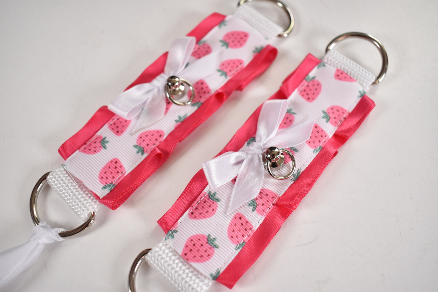 Stawberry Bunny Cuff Set