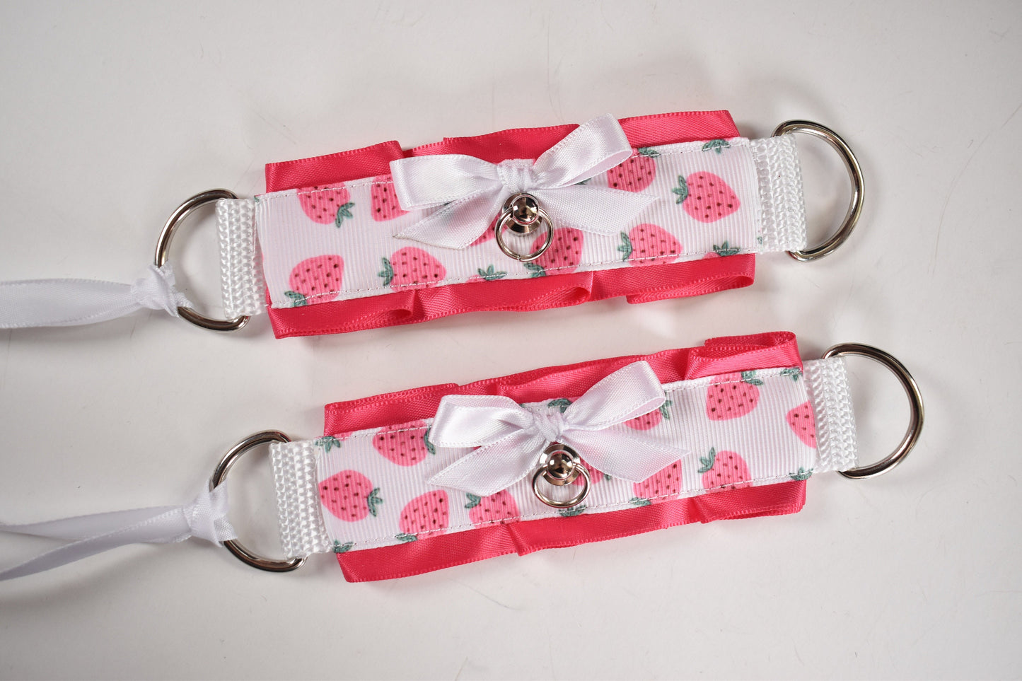 Stawberry Bunny Cuff Set