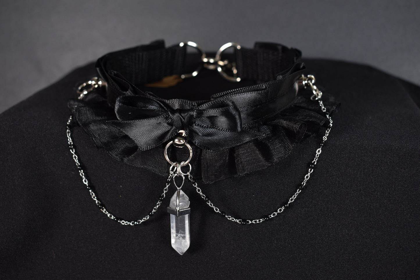 Goth Crystal Choker