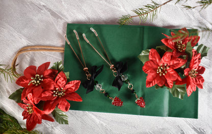 Festive berries Luxe nipple clamps - Festive Collection 2025