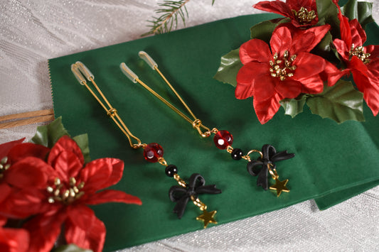 Unwrap me Luxe nipple clamps - Festive Collection 2025