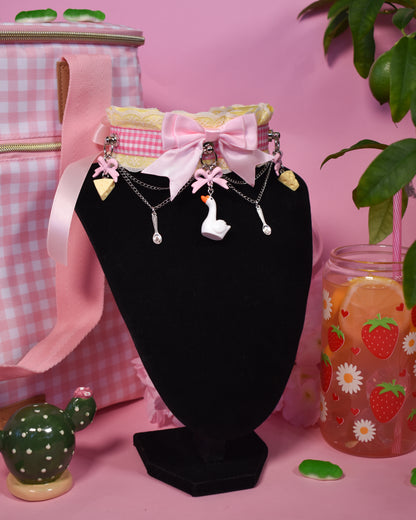 Goose Picnic choker-Spring Collection