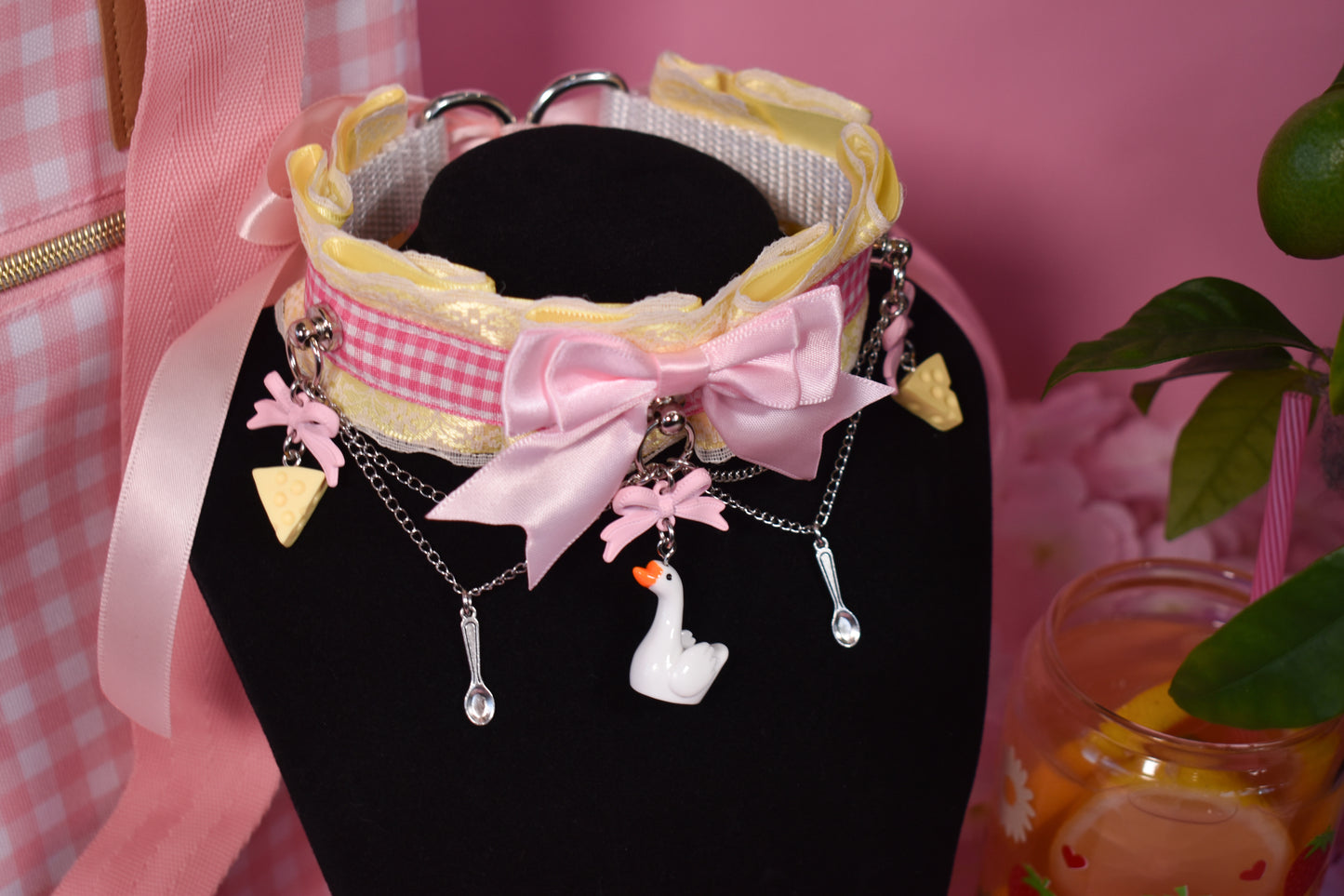 Goose Picnic choker-Spring Collection