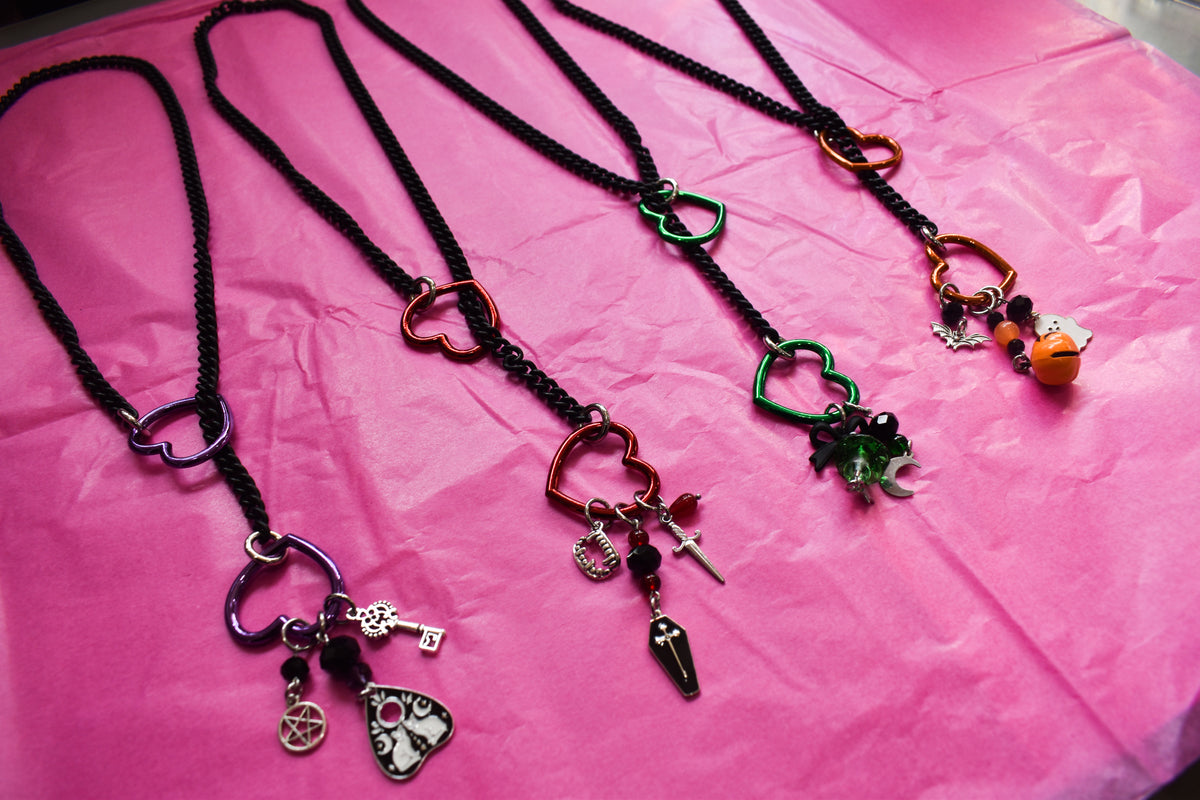 Fall themed Slip chains  - Halloween Collection