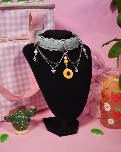 Sunflower Field choker -Spring Collection 2026