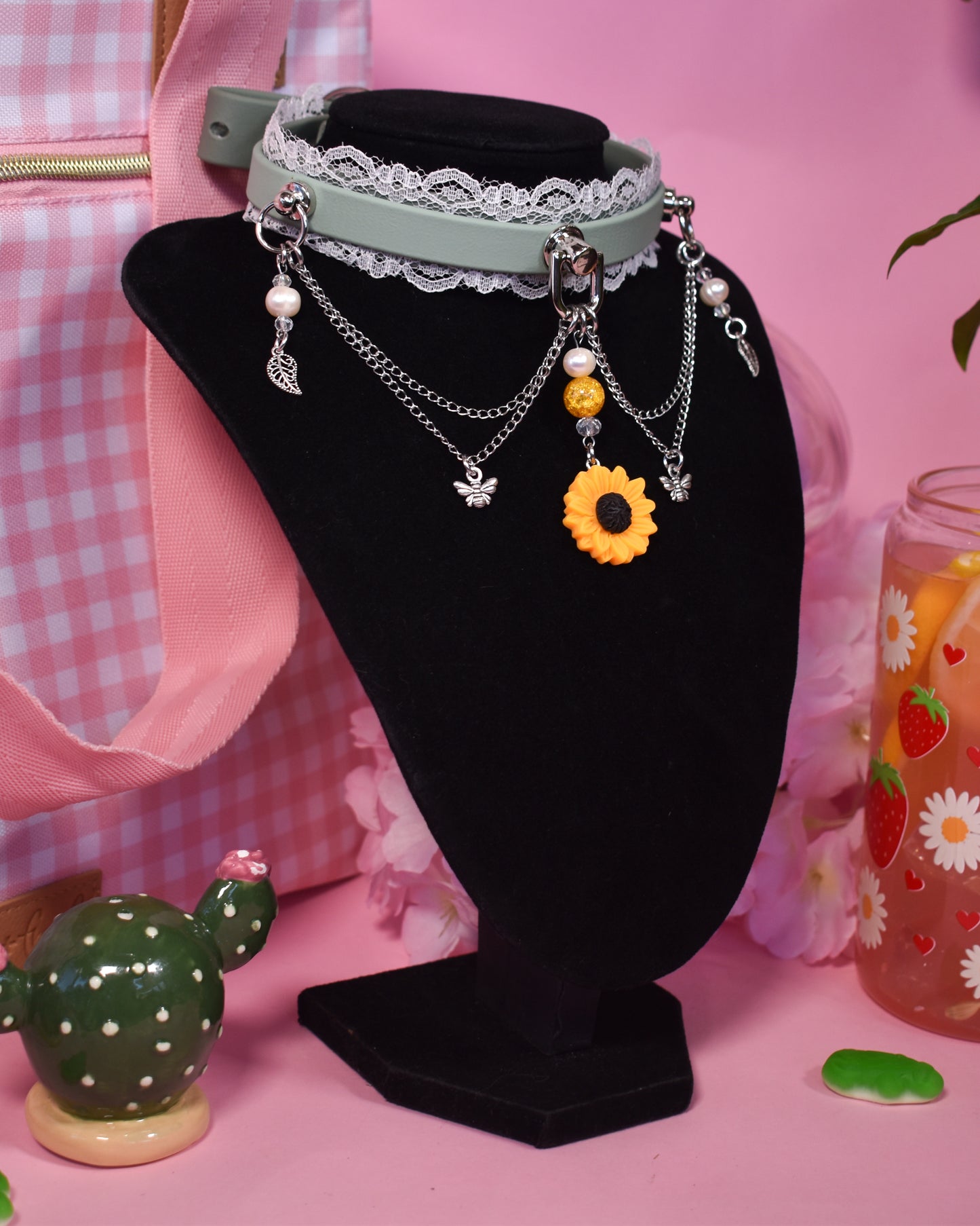 Sunflower Field choker -Spring Collection 2026
