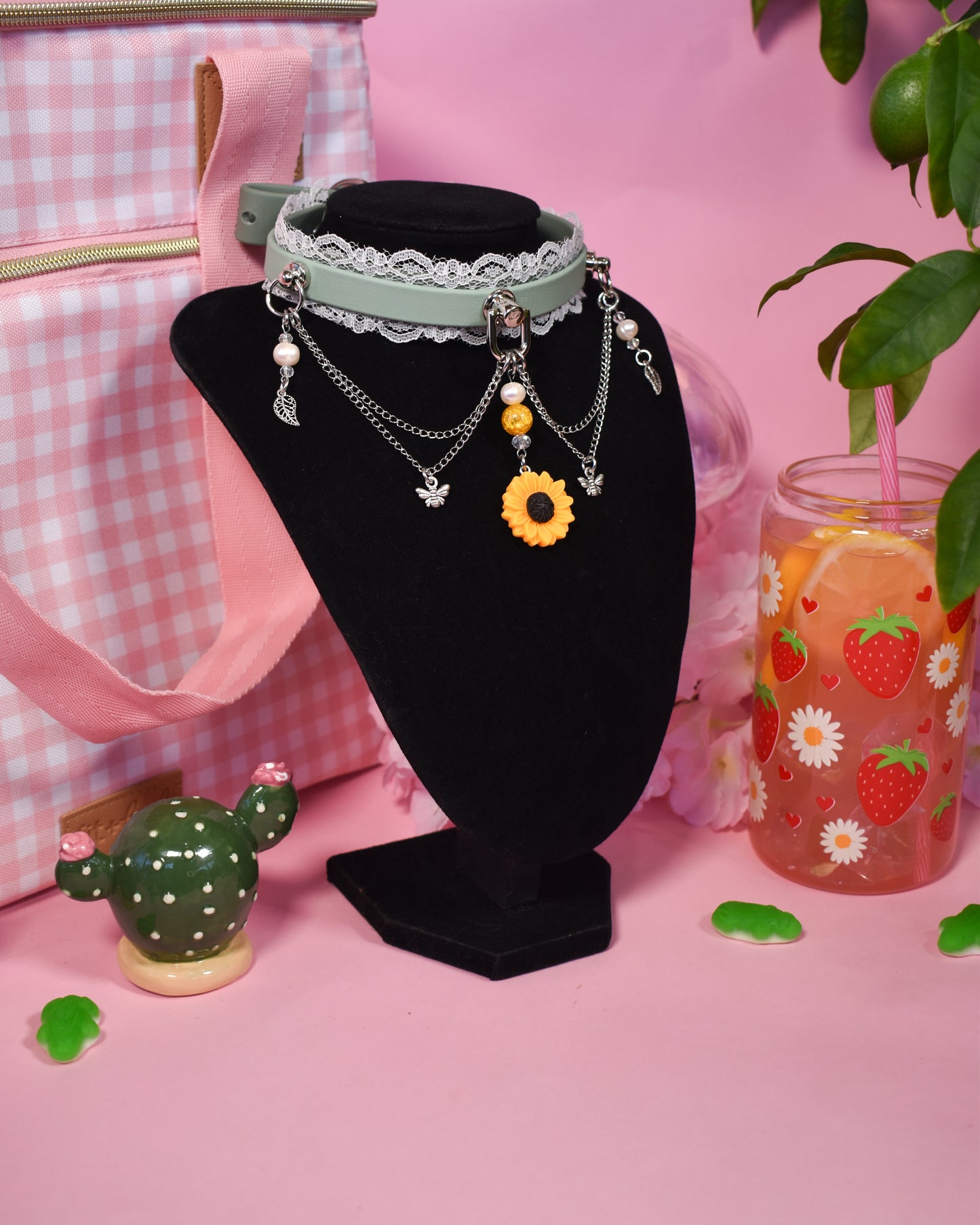 Sunflower Field choker -Spring Collection 2026