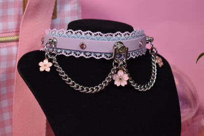 Pastel Sakura choker  -Spring Collection 2026