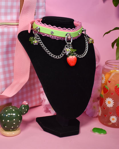 Strawberry limeade choker -Spring Collection 2026