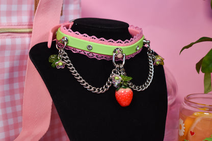Strawberry limeade choker -Spring Collection 2026