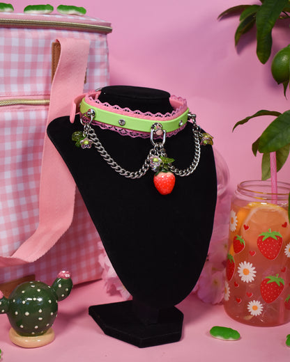 Strawberry limeade choker -Spring Collection 2026