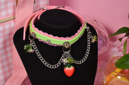 Strawberry limeade choker -Spring Collection 2026