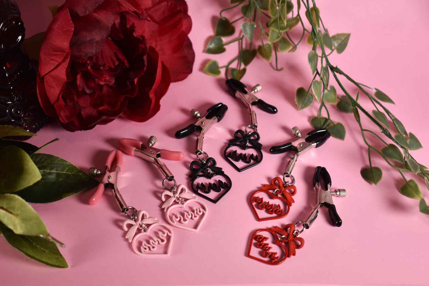 Heartcore Nipple clamps - Valentine's day collection 2026