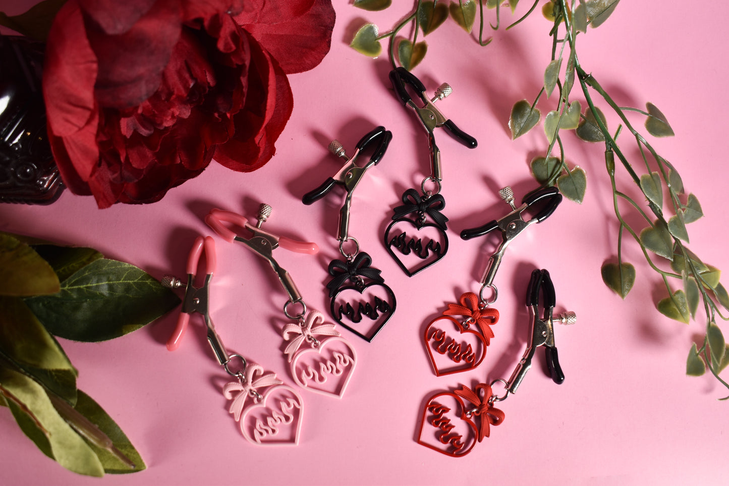 Heartcore Nipple clamps - Valentine's day collection 2026