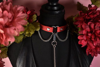 Biothane Choker X clamps combo   - Valentine's collection 2026