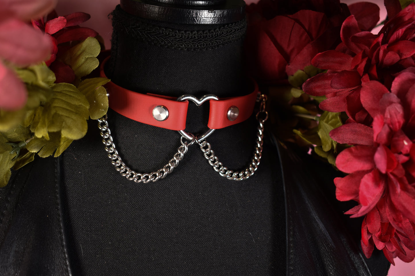 Biothane Choker X clamps combo   - Valentine's collection 2026