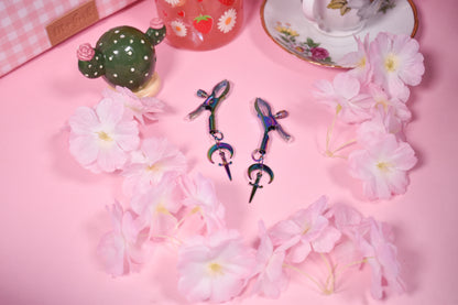 Rainbow daggers Nipple Clamps
