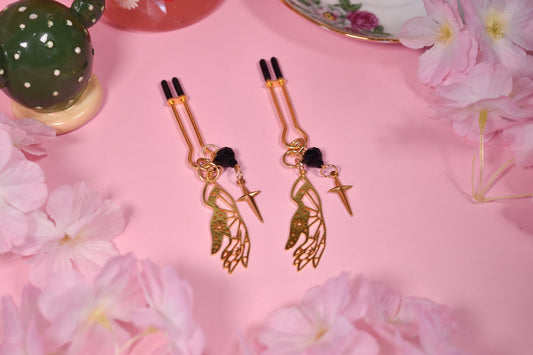 Golden magical hands Nipple Clamps