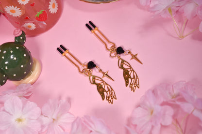 Golden magical hands Nipple Clamps