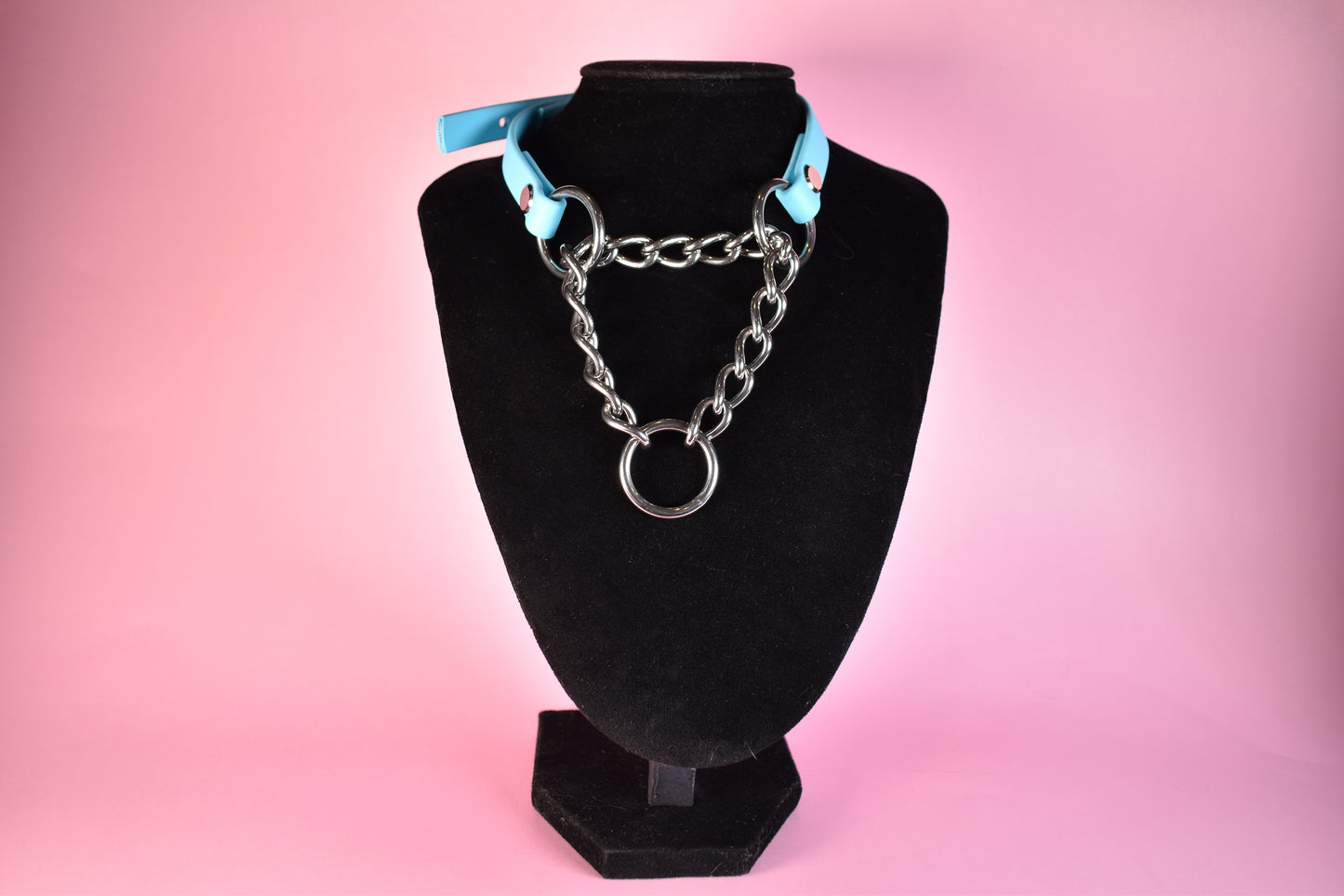 Baby Blue Biothane Martingale 1/2 Inch
