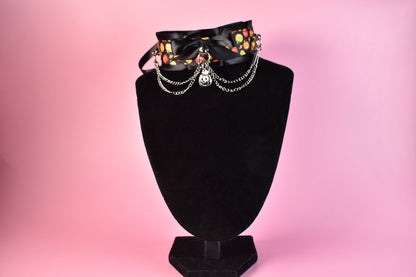 Pumpkin Chains Halloween 2024 Choker