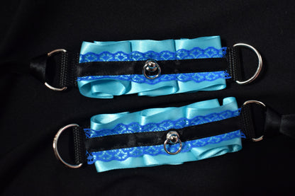 Blue Kitten Cuffs