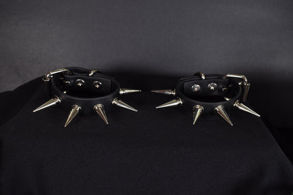 Biothane Spiked Cuffs