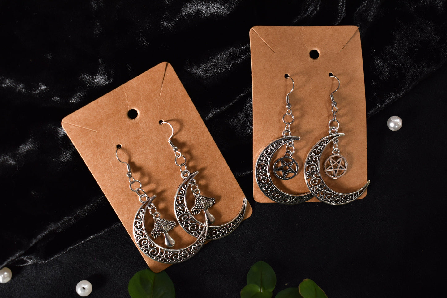 Witchy Moon Earrings