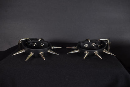 Biothane Spiked Cuffs